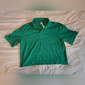 lululemon athletica Green Crop Top